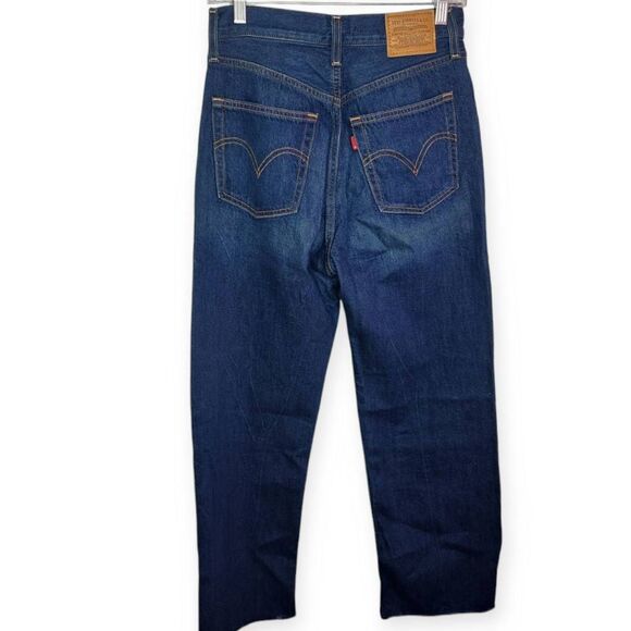 Levi's Women's High Rise Jeans - Dark Blue - Picture 5 of 10